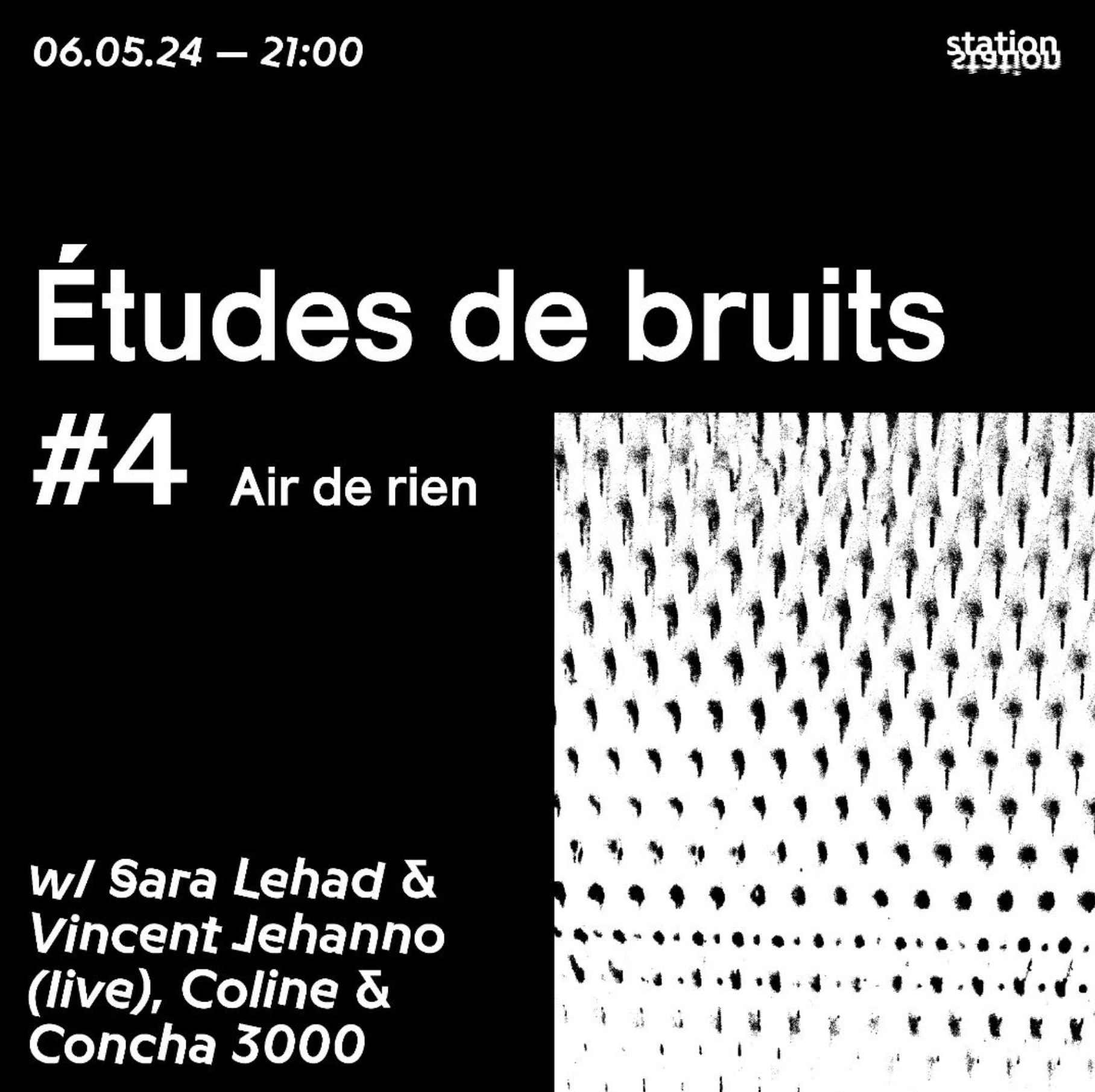 Études de bruits #4 Air de rien