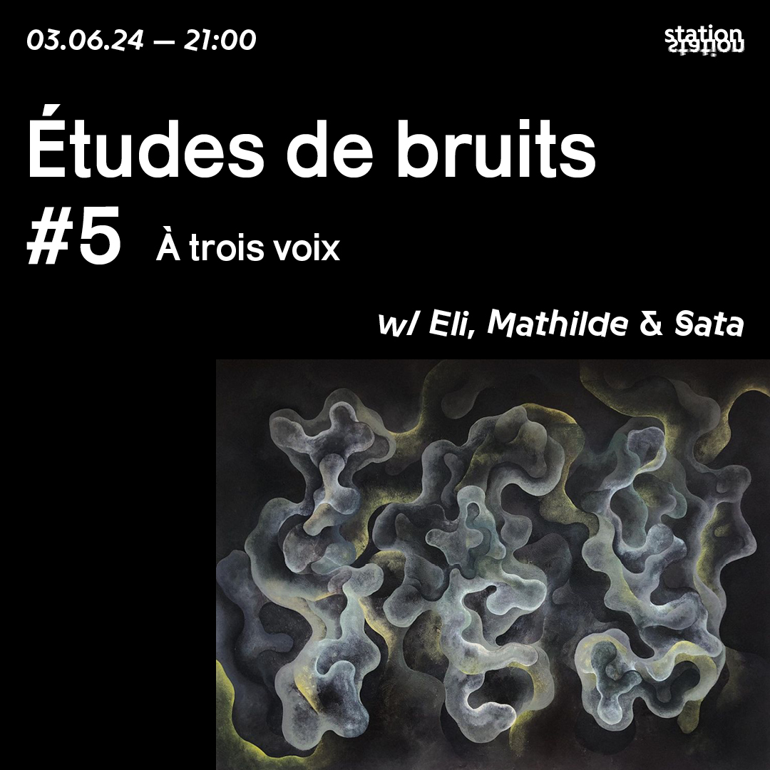 Études de bruits #5 À trois voix