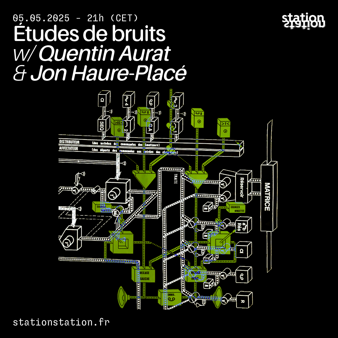 Études de bruits #10 w/ Quentin Aurat & Jon Haure-Placé